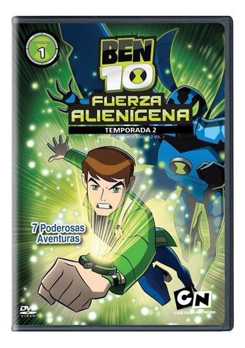 Ben 10 Fuerza Alienigena Temporada 2 Dos Volumen 1 Uno Dvd