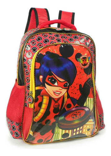 Mochila Infantil Feminina Wondergirl Vozz Média Até 4 Anos