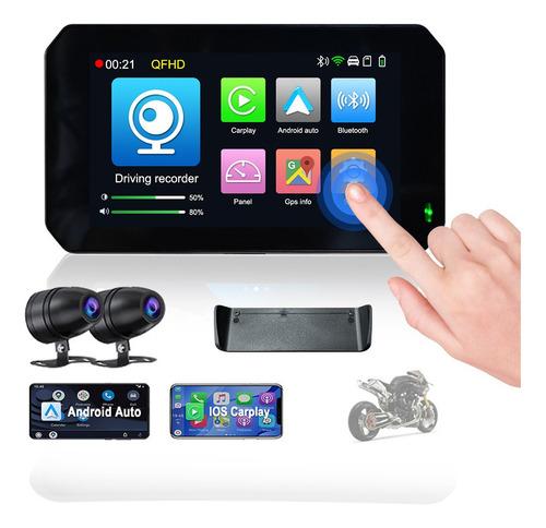 Gps Inalámbrico Android Impermeable For Automóvil