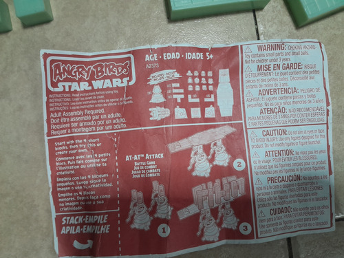 Angry Birds Star Wars At At Attack Juego De Batalla