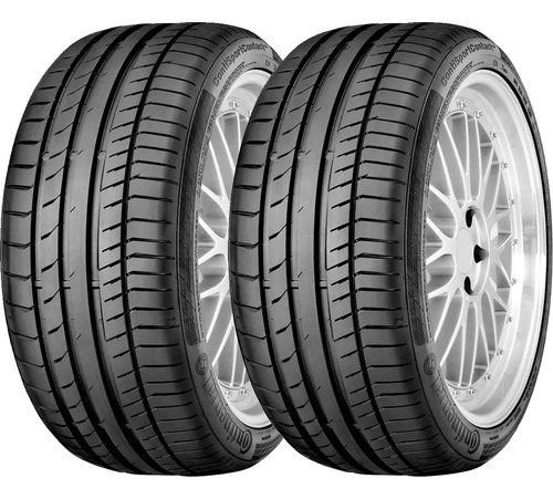 Kit de 2 llantas Continental PCR ContiSportContact 5 255/55R18 Run Flat 109 V