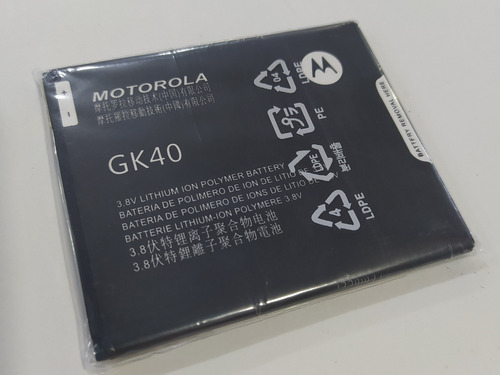Bateria Pila Motorola Moto E4 Modelo Gk 40 Tienda Física | MercadoLibre
