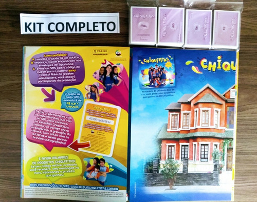 Album De Figurinhas Chiquititas 2013 Completo Para Colar (Usado)