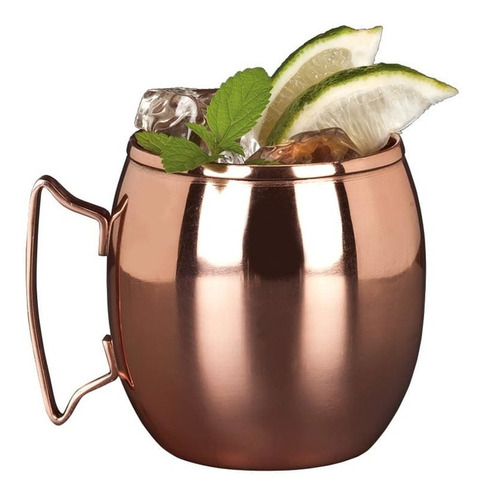 Taza/ Tarro Para Cerveza De Cobre 414 Ml Moscow Mule Libbey