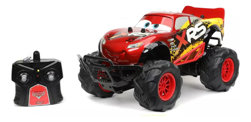 Carro De Control Remoto Rayo Mcqueen R/c Color Rojo Personaje Rayo Macqueen