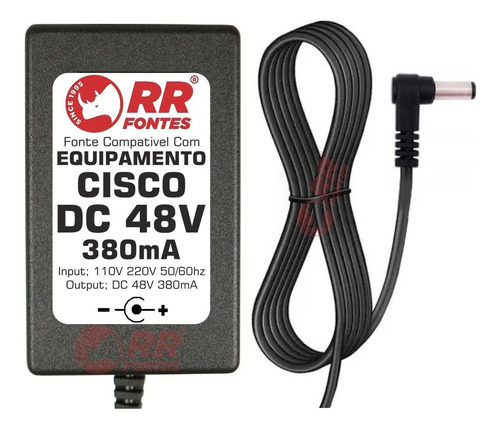 Fonte 48v Pra Aironet Access Point 1600 1700 2600 2700 3500