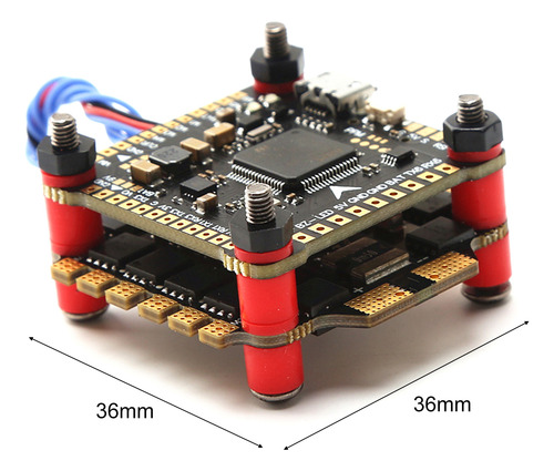 Placa Controladora De Vuelo F4 V3s Fc, 30 A, 4 En 1, Esc Sin
