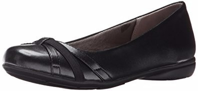 Zapato Dama Negros 8.5lifestride Women's Abigail Ballet Flat