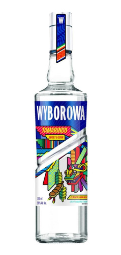 Wyborowa Tamarindo Vodka 750ml Para Cocteles 30% Alcohol