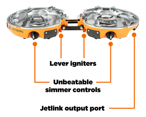 Estufa Jetboil Genesis Basecamp Para Camping