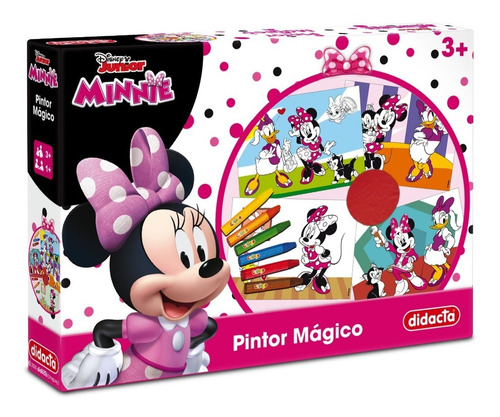 Pintor Mágico Minnie Juego Para Pintar Disney Junior Mickey