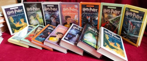 Colección Completa Libros Harry Potter Tapa Dura 