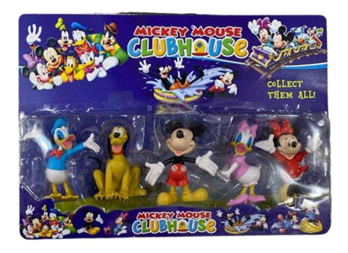 Muñecos Mickey Mouse Y Amigos Blister X5