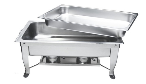 Bufetera Entera Plegable De Acero Inoxidable Inserto Y Tapa