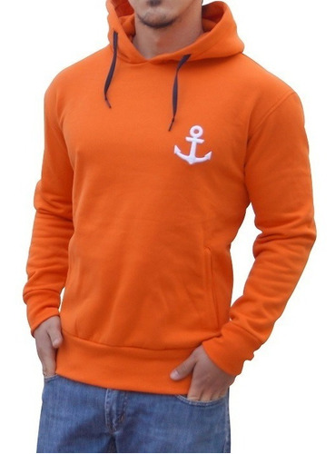 Sudadera John Leopard  Big Logo Naranja Relaxed Fit