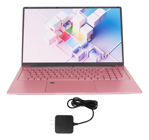 Laptop De Oficina De 15,6 Pulgadas, Rosa, 16 Gb, 512 Gb, Rom