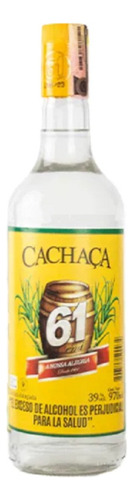 Cachaza 61 Endulzada X 970ml - mL a $80
