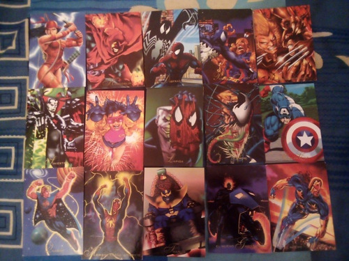 Tarjetas Marvel 94 (Usado)