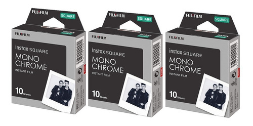 Rollo Fujifilm Instax Square Monochrome X3 Unidades