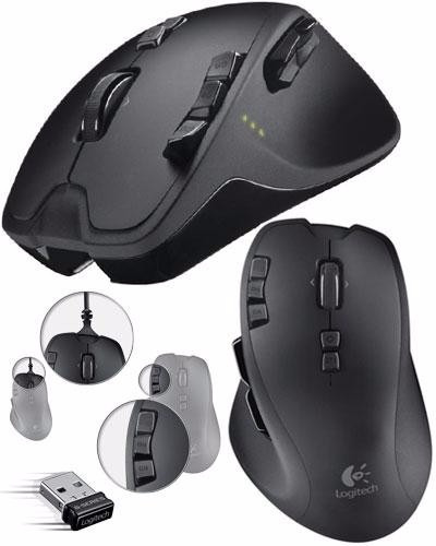 Mouse Gamer Logitech G700 5700 Dpi