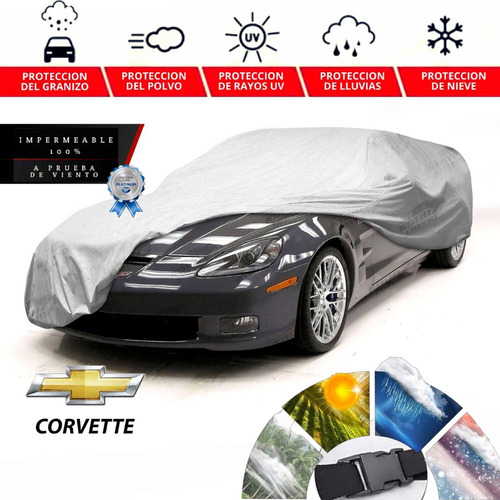 Funda Cubreauto Eua Con Broche Corvette C6 2006