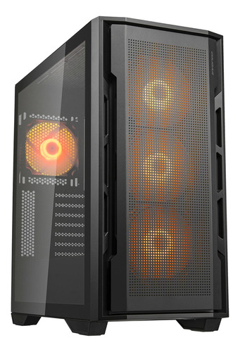 Gabinete Cougar Uniface Rgb Con Vidrio Templado Nnet