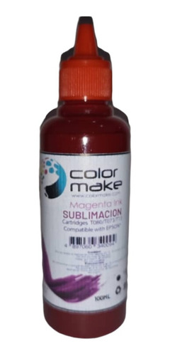 Tinta De Sublimacion 100ml Para Tazas Vasos Camisas Gorras