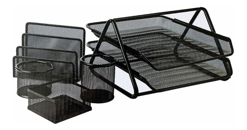 Organizador Oficina Malla 5 Piezas Talbot