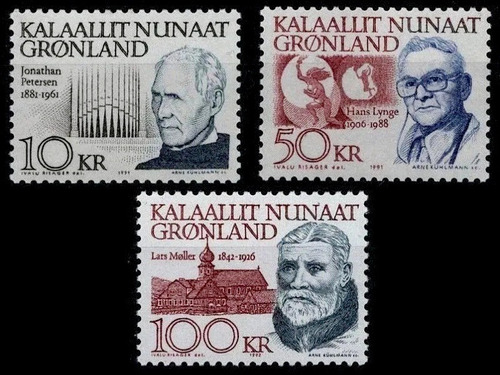 Personajes Célebres - Groenlandia - Series Mint