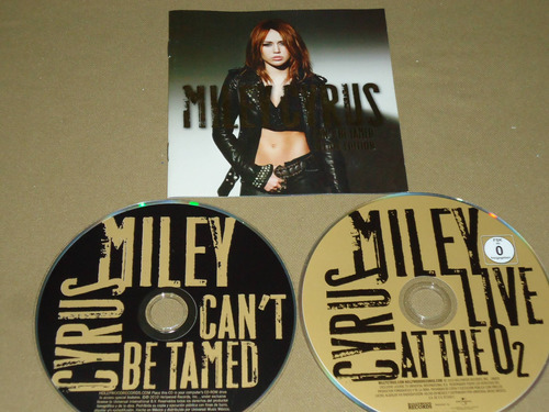 Miley Cyrus Can´t Be Tamed Deluxe Edition 2010 Cd + Dvd
