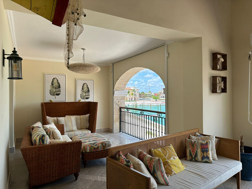Penthouse De 4 Habitaciones En Cap Cana Los Fundadores En La Marina Con 550 Metros Terraza