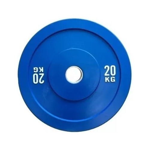 Disco Olimpico Bumper 20kg Profesional