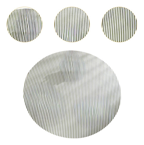 Mantel Redondo Resistente A Las Manchas De Pvc 48 Pulgadas