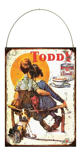 Chapa Vintage Publicidad Antigua Chocolate Toddy L664