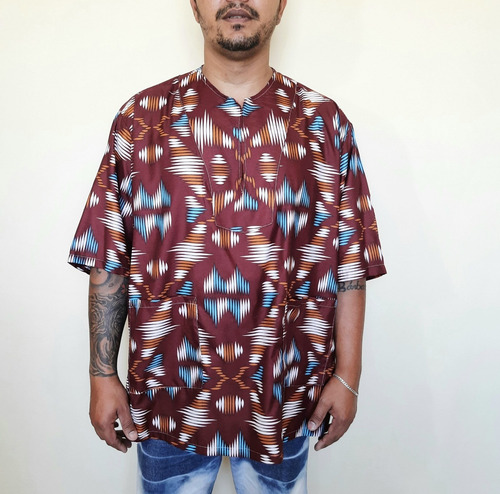 Imagem 2 de 6 de Blusa, Bata, Masculina, Tecido, Wilson