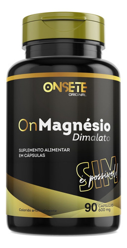 Kit Com 2 Potes De Magnésio Dimalato -600 Mg- 180 Capsulas