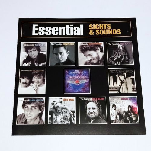 Essential Sights & Sounds Cd + Dvd Promo Toto Queen P78