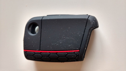 Funda Protector Llavero Silicona Llave Navaja Para Vw Golf Mk7 Diseño Gti