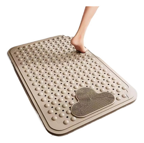 70x40cm Alfombrilla Para Baño Antideslizante Silicona Ducha