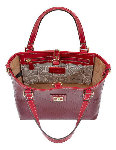 Bolsa Crossbody Cloe Khufra I Mediano Color Bordó
