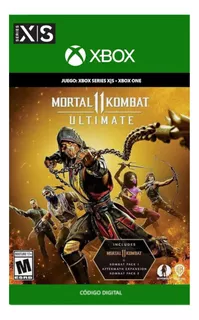 Mortal Kombat 11 Ultimate Xbox One/series X|s Código Digital