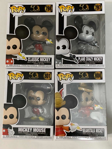 Funko Pop Mickey Mouse Archive 50años