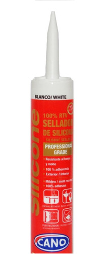 Silicon Blanco Cano Antihongos Madenor