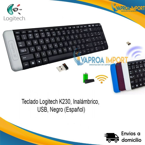 Imagen 2 de 6 de Logitech K230, Teclado Inalámbrico Wireless Español Pc Lapto