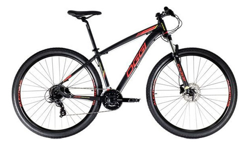 Bicicleta Mtb Aro 29 Oggi Hacker Hds 2021 Preto/verm/amarelo