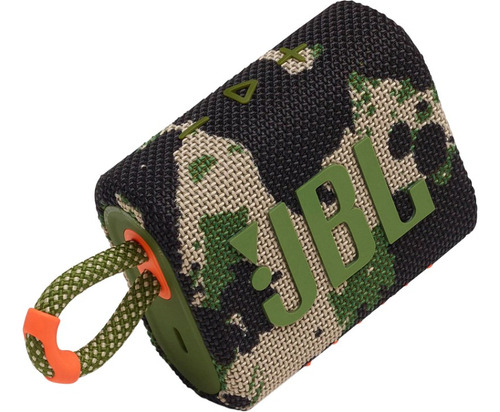 Parlante Jbl Go 3 Portátil Con Bluetooth Waterproof Squad