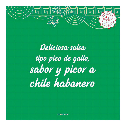 Salsa Herdez Casera con Chile Habanero 200g