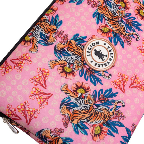 Imagen 2 de 5 de Funda Porta Notebook 13 Tigre Japones