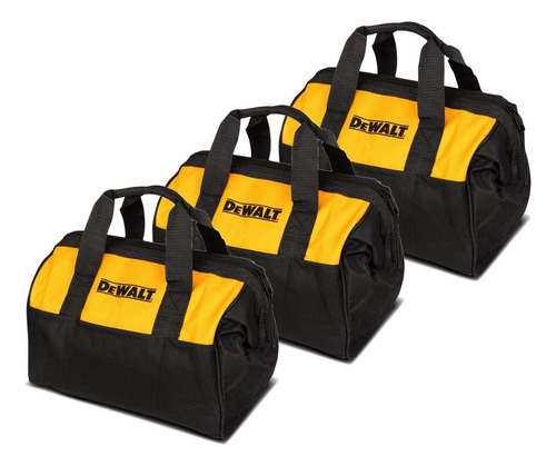 Dewalt Set De Tres Maletines Para Herramientas Bolsa Estuche