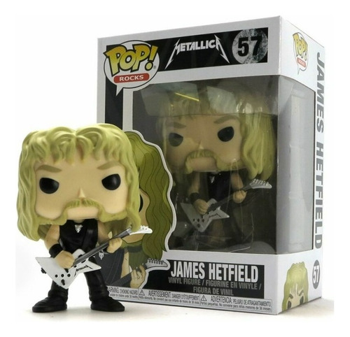 Funko Pop James Hetfield Metallica 57